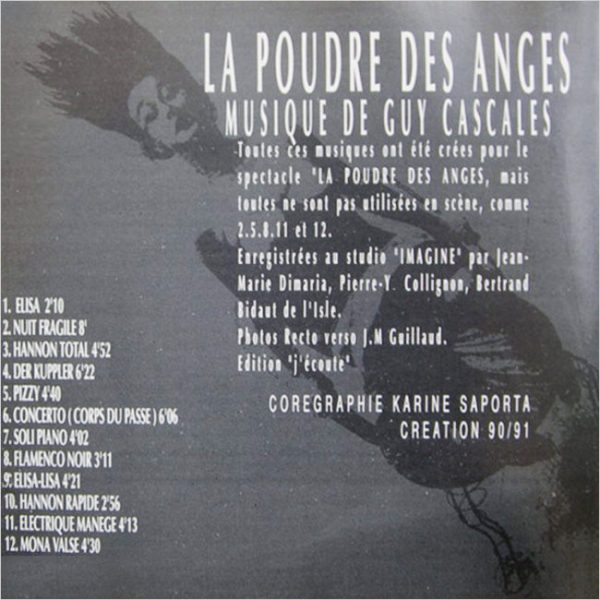 GUY CASCALES - La poudre des anges . CD Online Sale