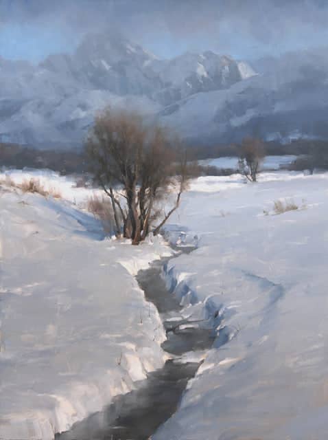 Dave Santillanes: Winter Landscapes For Sale