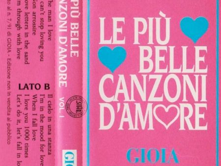 VARIOUS - Le più belle canzoni d amore   Vol. I . MC Online Sale