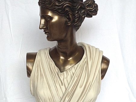 Diana Chasseresse Bronze And Marble Sale