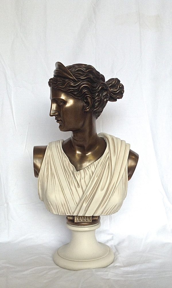 Diana Chasseresse Bronze And Marble Sale