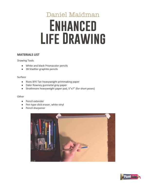 Daniel Maidman: Enhanced Life Drawing Online Sale