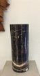 Black Ice Marble Pencil Vase Supply