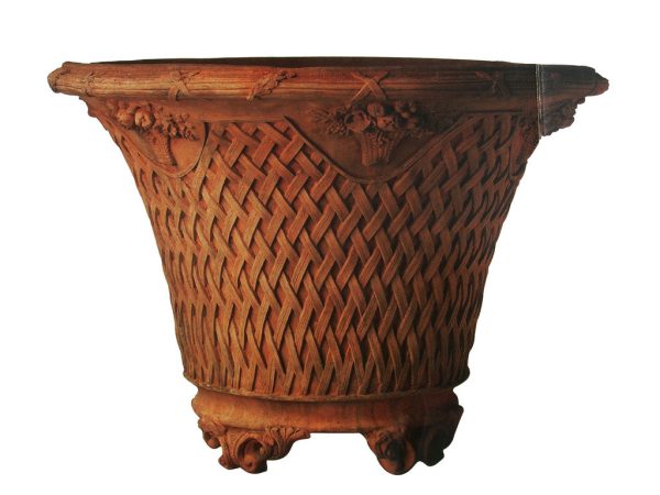 Large Osbourne Basket Planter Discount