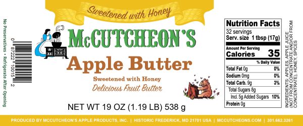 Honey Sweetened Apple Butter on Sale