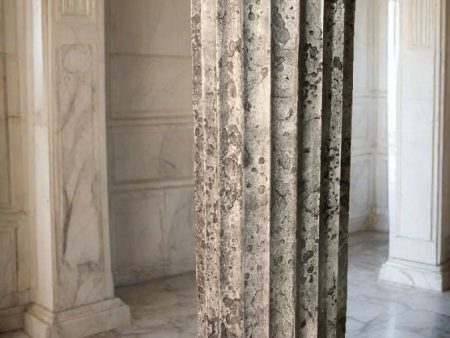 Black Granite Fluted column For Cheap